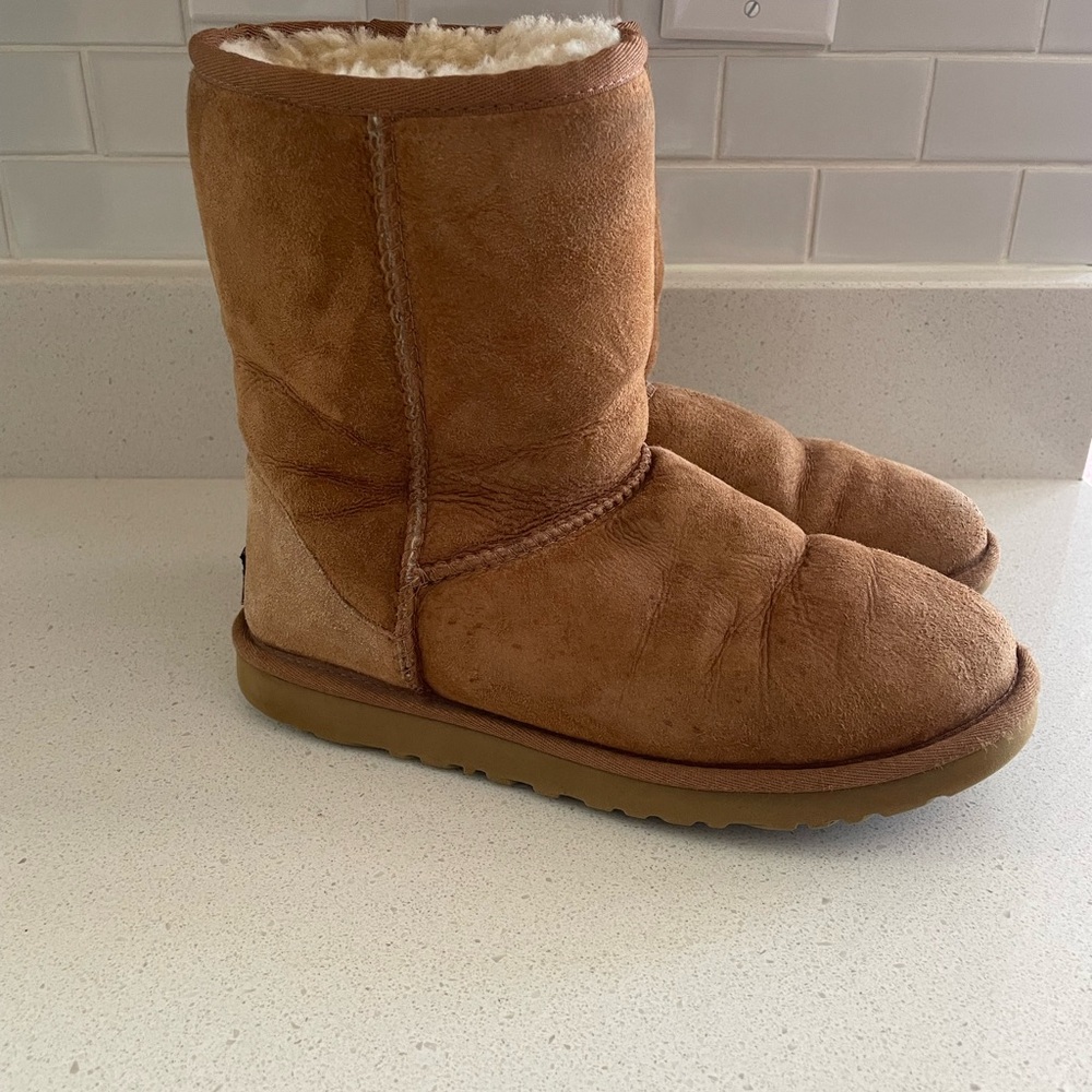 UGG Tan Sheepskin Boots